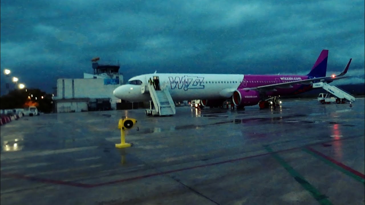Take Off & Full Flight AirBus 321neo Skopje✈️Basel