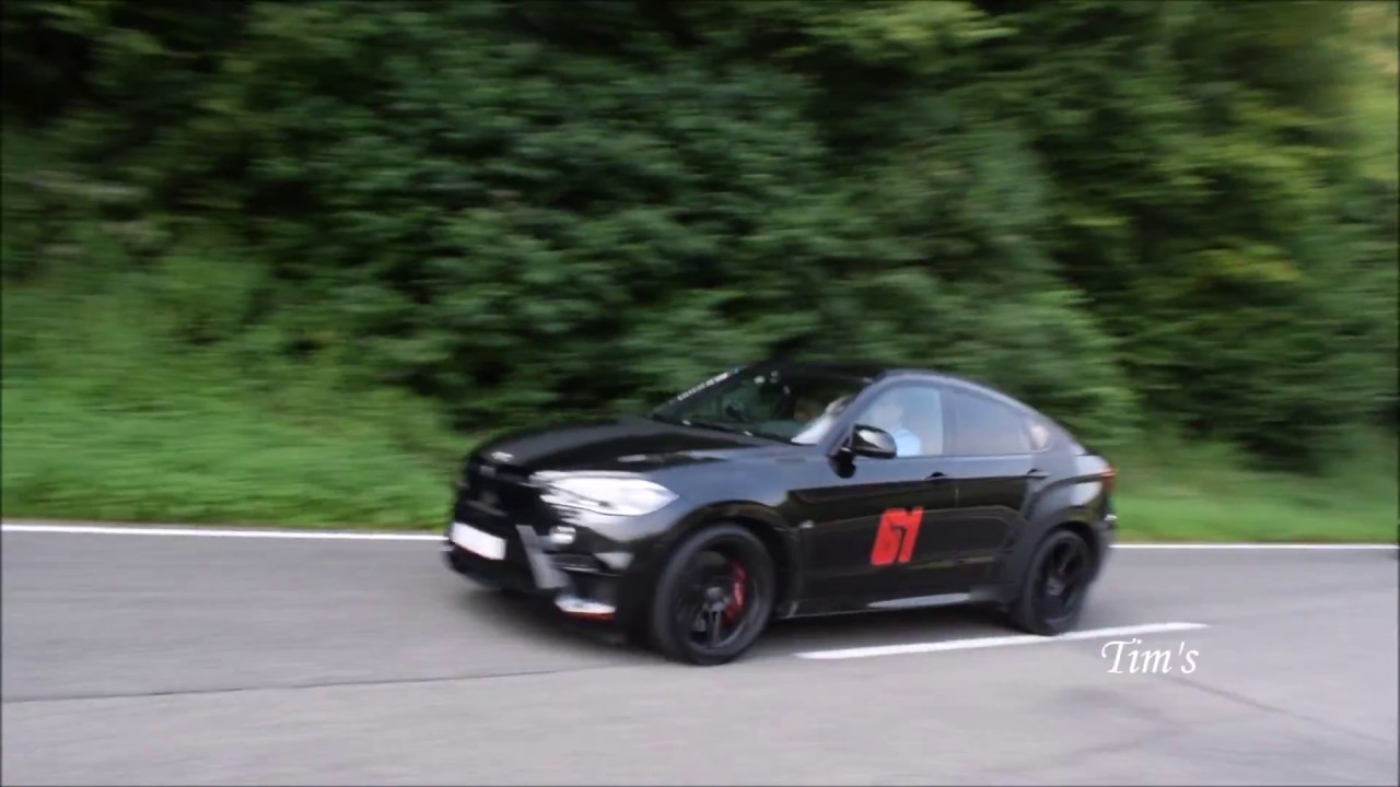 BMW X6M 700HP with Full Akrapovic Exhaust System - LOUD Revs & Accelerations