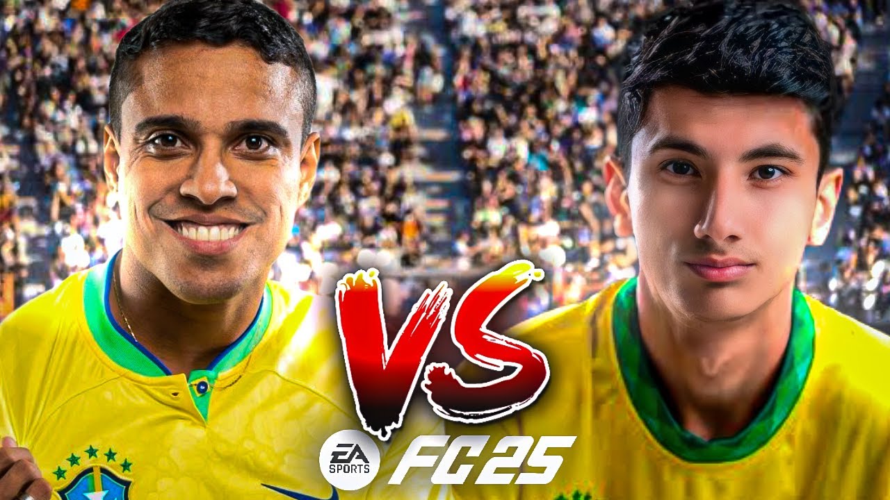 WENDELL LIRA X PAIVINHA SE ENFRENTARAM NO EA FC 25!!!