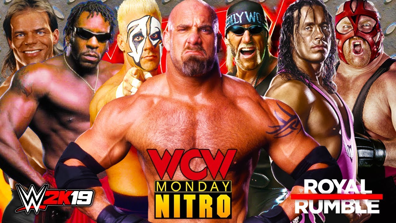 WWE 2K19 - 30 MAN ROYAL RUMBLE MATCH!! (WCW EDITION!)