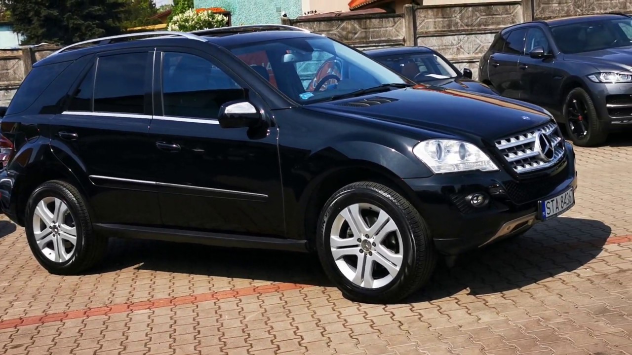 Mercedes ML 320 CDi 2x Pakiet Sport Szyber DVD Hak Alkantara Navi BiXenon XI.2009&rsquo;
