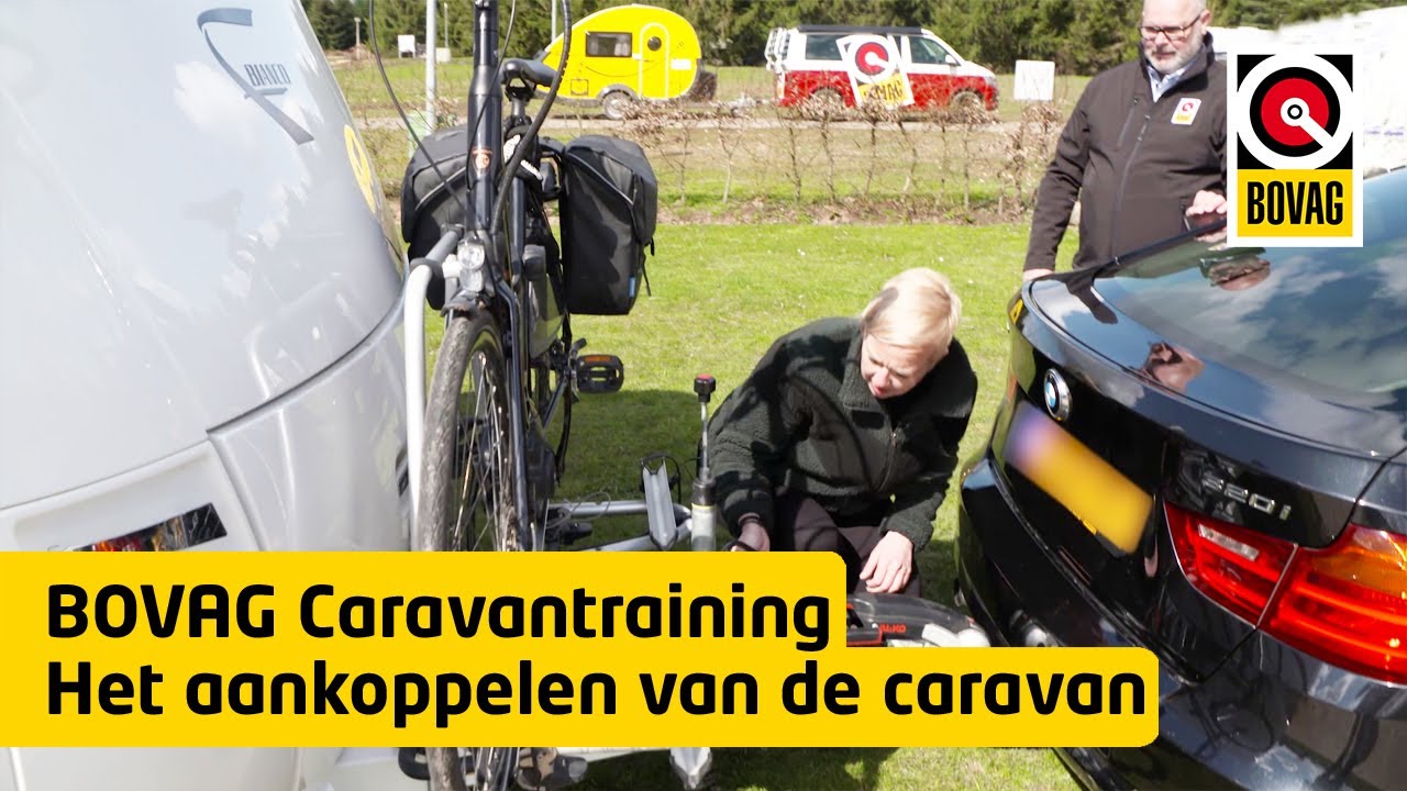 Het aankoppelen van de caravan | Caravantraining | BOVAG