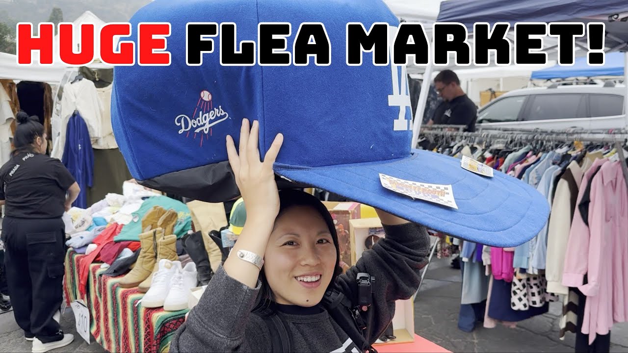 West Coast's LARGEST Flea Market! Rose Bowl Flea Market 2025!