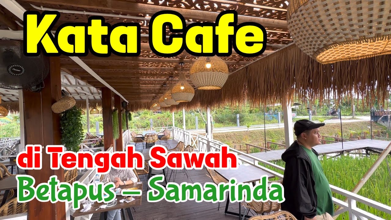 Kata Cafe, Viral di Tengah Sawah Betapus
