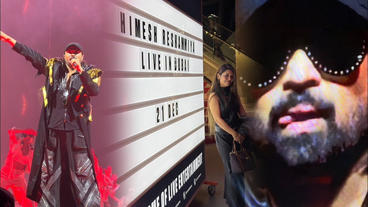 Himesh Reshammiya Live concert in Dubai at Coca-Cola Arena || HIMESH RESHAMMIYA - CAP MANIA