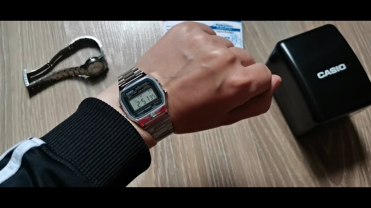 ТРЕНДОВЫЕ ВИНТАЖНЫЕ ЧАСЫ CASIO VINTAGE A-158WA-1 /РАСПАКОВКА ПОКУПКИ И ПРИМЕРКА