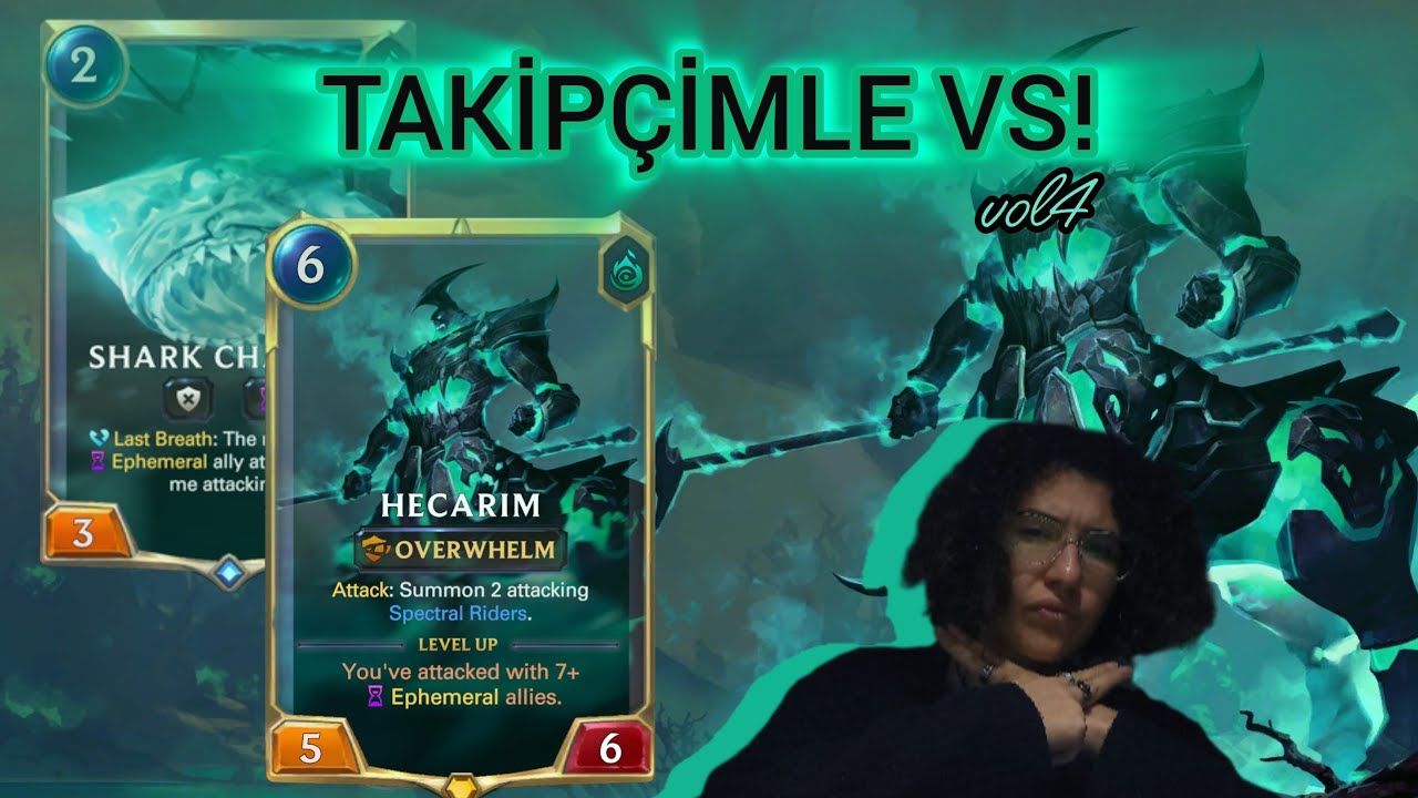 [LoR] TÜRKÇE LOR | TAKİPÇİM İLE VS vol4! | RAKİBE KENDİ DESTEMİ ATTIM! #lor #lortr