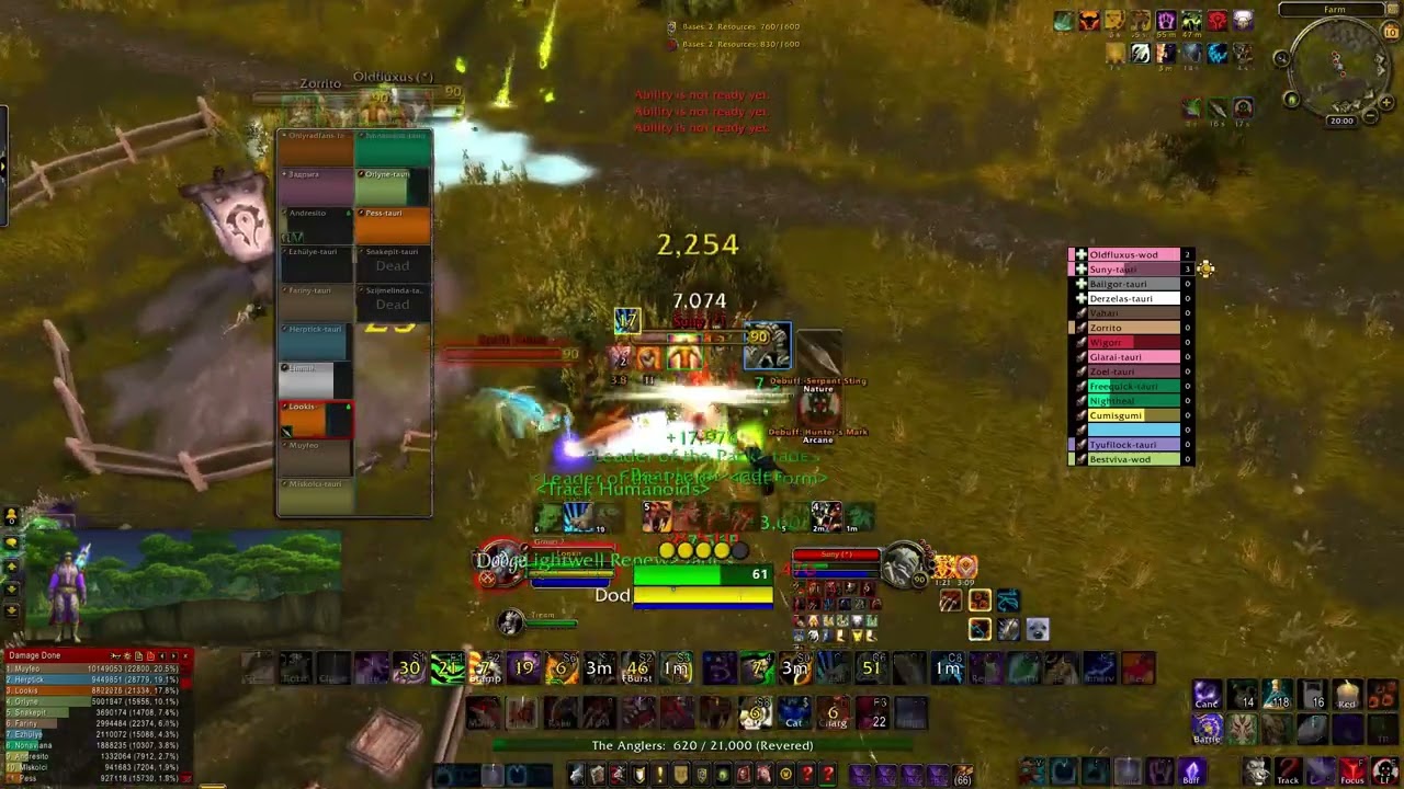 Arathi Basin - For the Horde ! - Feral PvP MoP 5.4.8 (Evermoon - Tauri WoW)