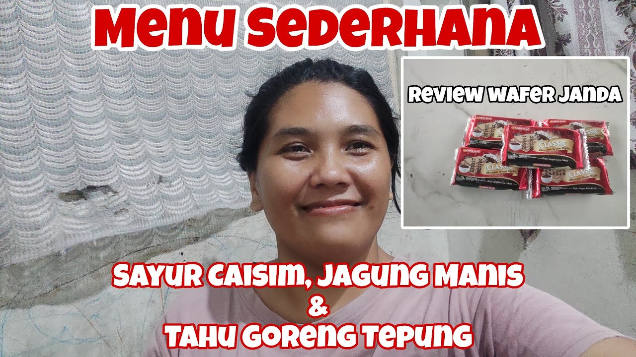 Masak Harian | Sayur Caisim, Jagung & Tahu Tepung