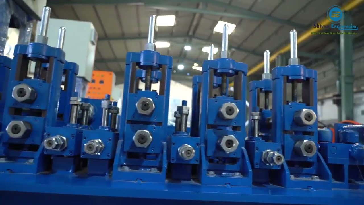 SS Tube Mill Machine, SS Pipe Making & Tube Polish Machine Manufacturer Shivam Engineering Ahmedabad