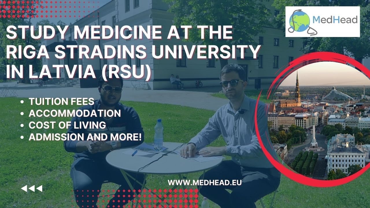Study medicine at Riga Stradins University (RSU) in Latvia: fees, admission process, dorms, programs