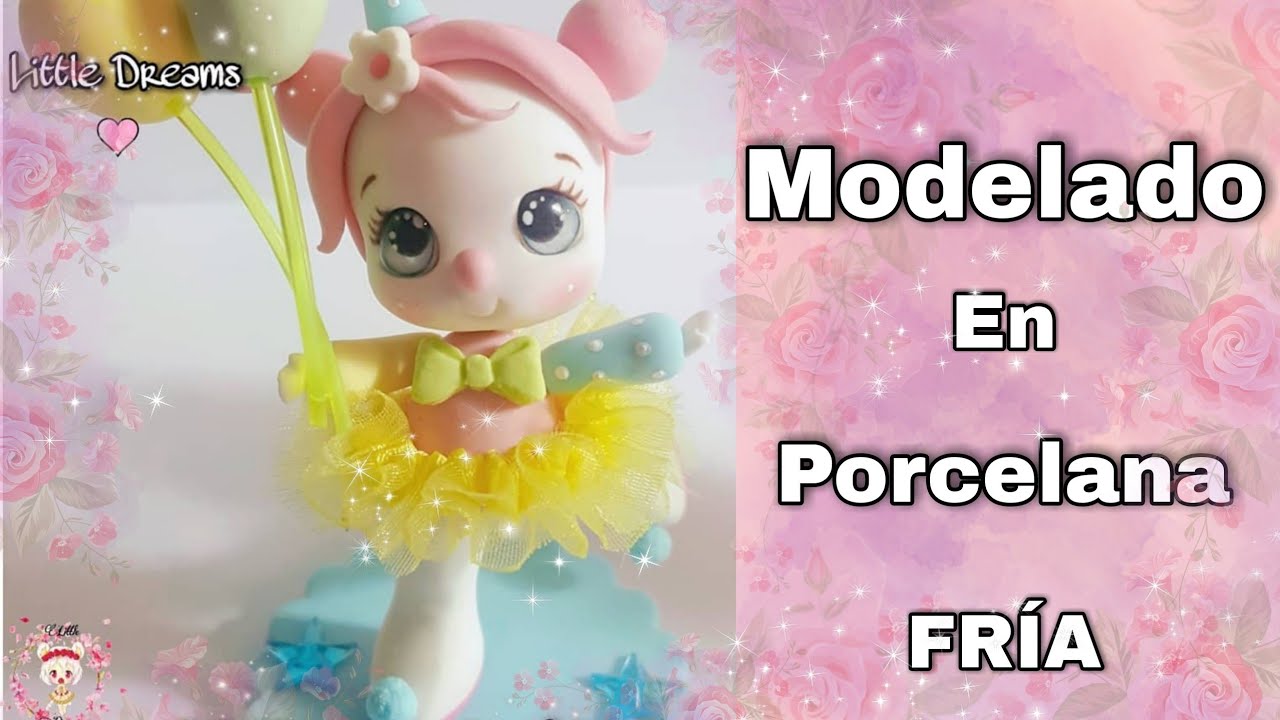 💙 FIGURA en PORCELANA FRÍA Paso a Paso 💙