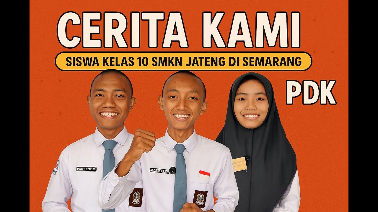 Cerita Kami, Siswa Angkatan 12 (Kelas 10) SMKN Jateng di Semarang
