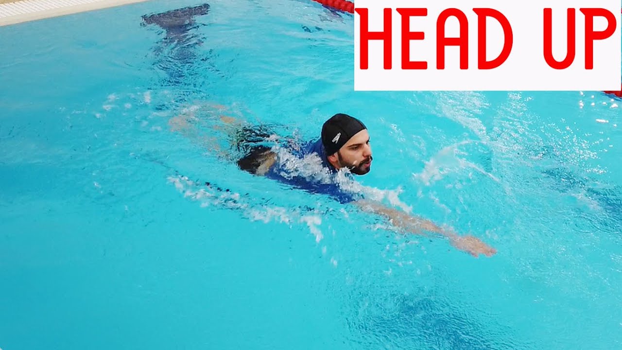 head up freestyle 🏊‍♂️ تعليم السباحة