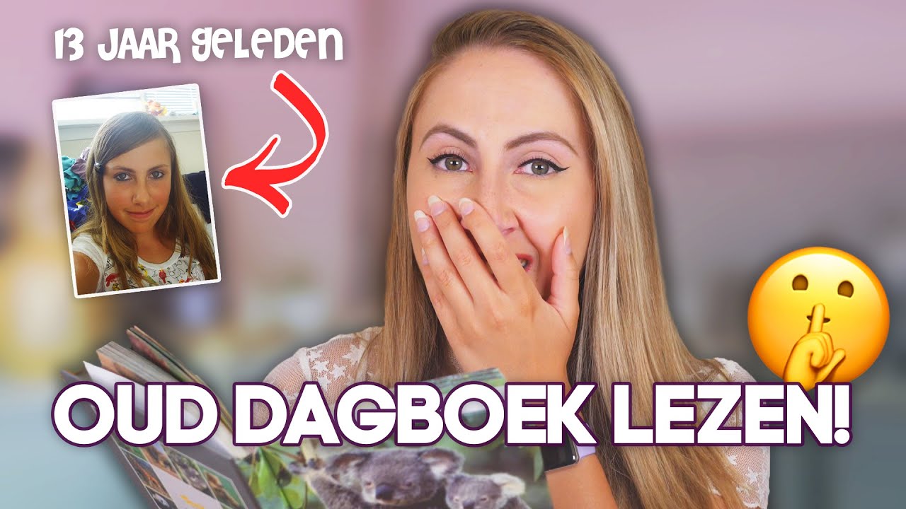 Mijn DAGBOEK van 13 JAAR GELEDEN voorlezen 😳 *heel ongemakkelijk*
