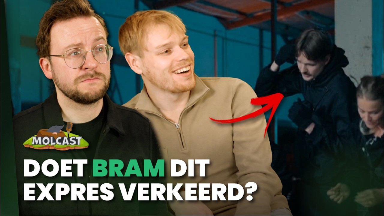 Mislukte Molactie door Bram?! | Molcast #2 | Wie is de Mol? seizoen 26
