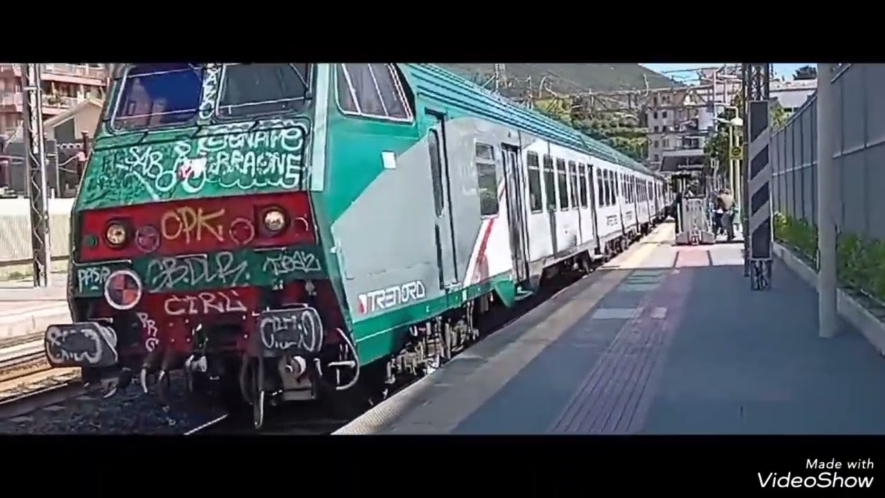 doppio ETR 400 Frecciarossa 1000+intercity nuova livrea+treni del mare