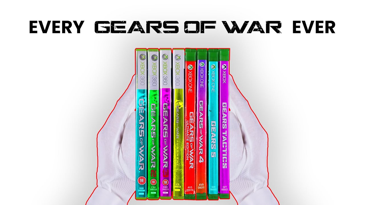 Unboxing Every Gears of War Game Ever (2006-2023)