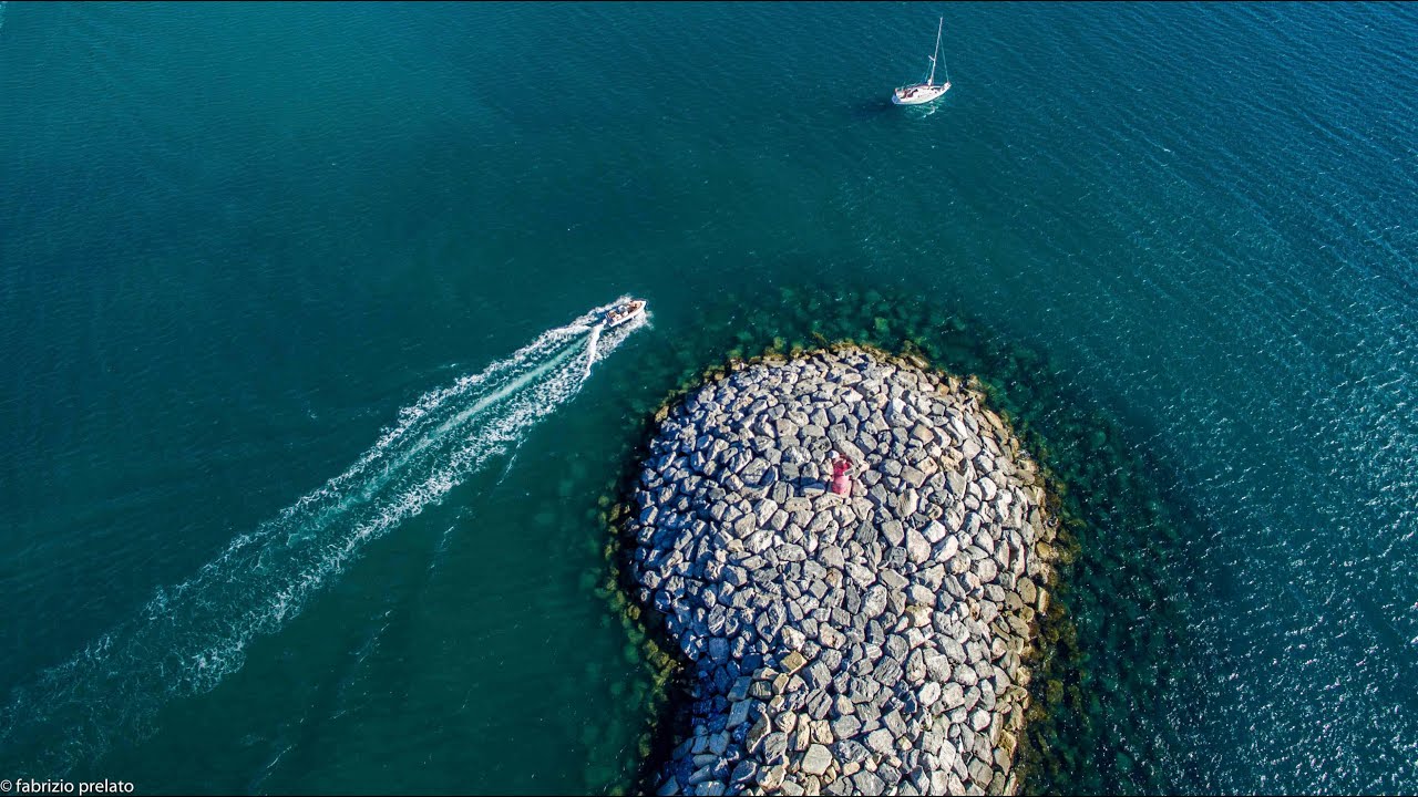 In barca all'Isola Gallinara