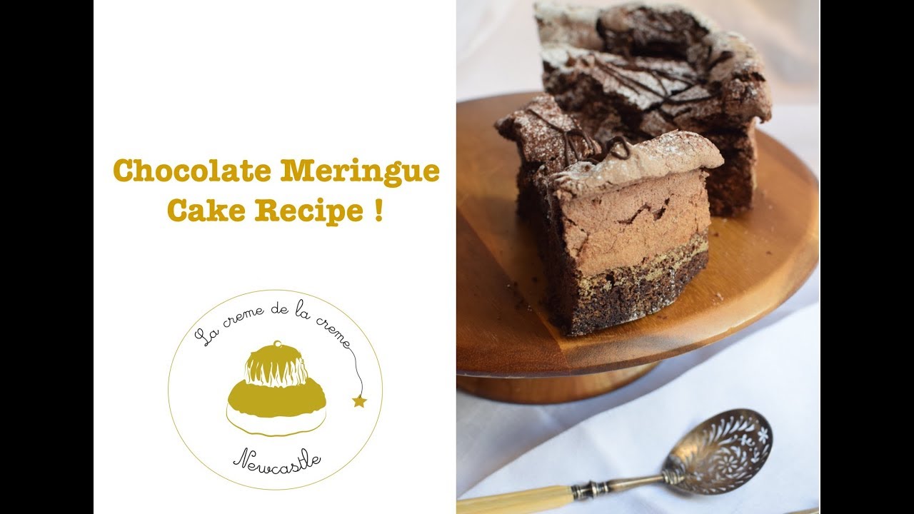 !!!  CHOCOLATE MERINGUE CAKE !!!!!