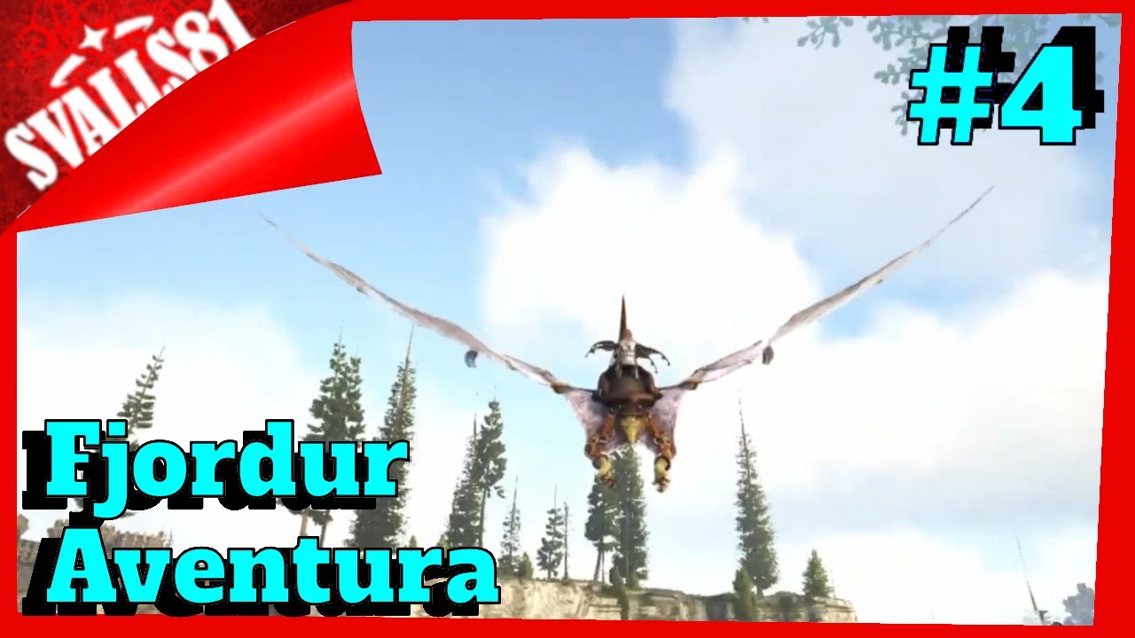 Fjordur Aventura/Ark Survival/Me corto el pelo y tameo de sinomacrops/Ps4/Español/SValls81#4