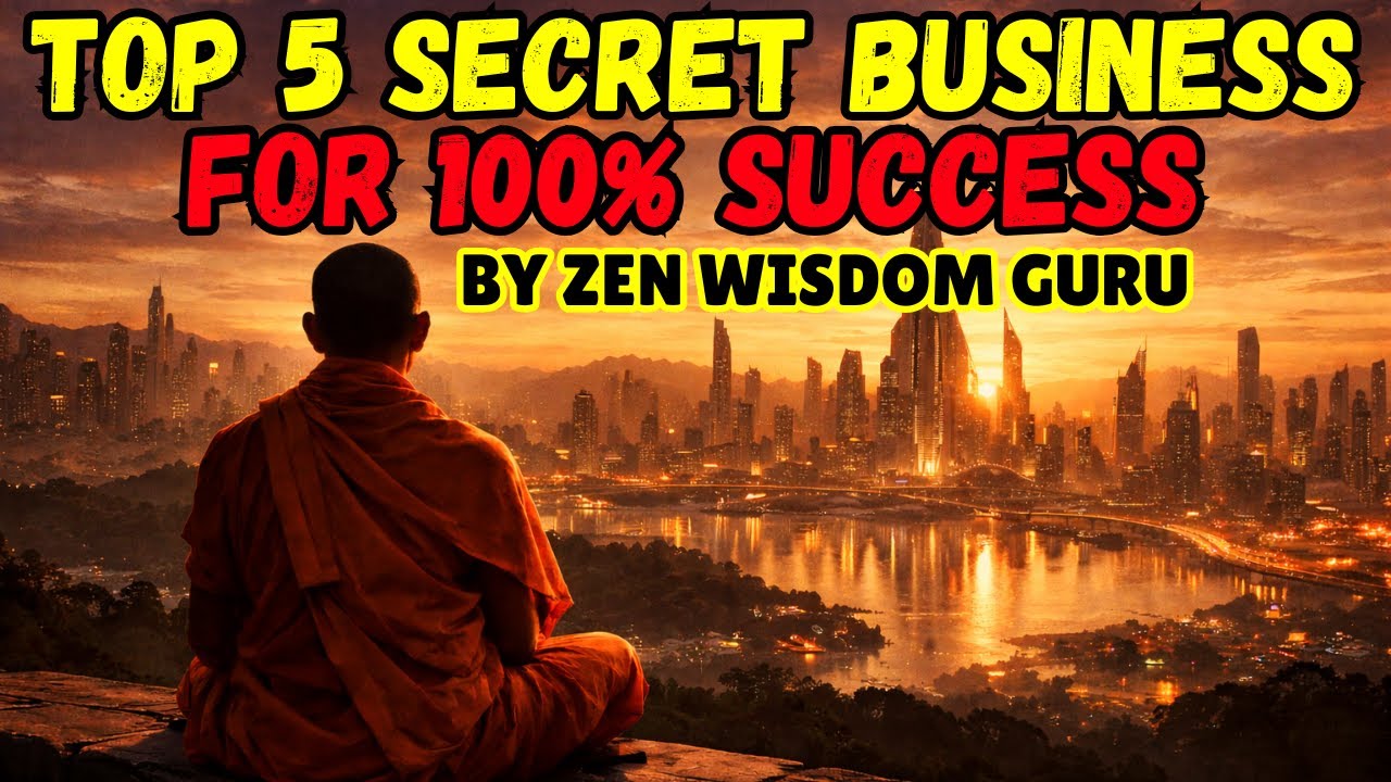 Zen Monk Reveals: Top Best 5 Business Ideas for 100% Success in 2026