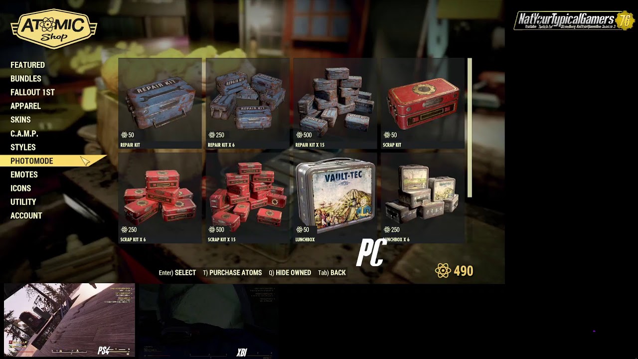 7/18/2021 Fallout 76 Daily Challenge Grind ALL THREE CONSOLES!