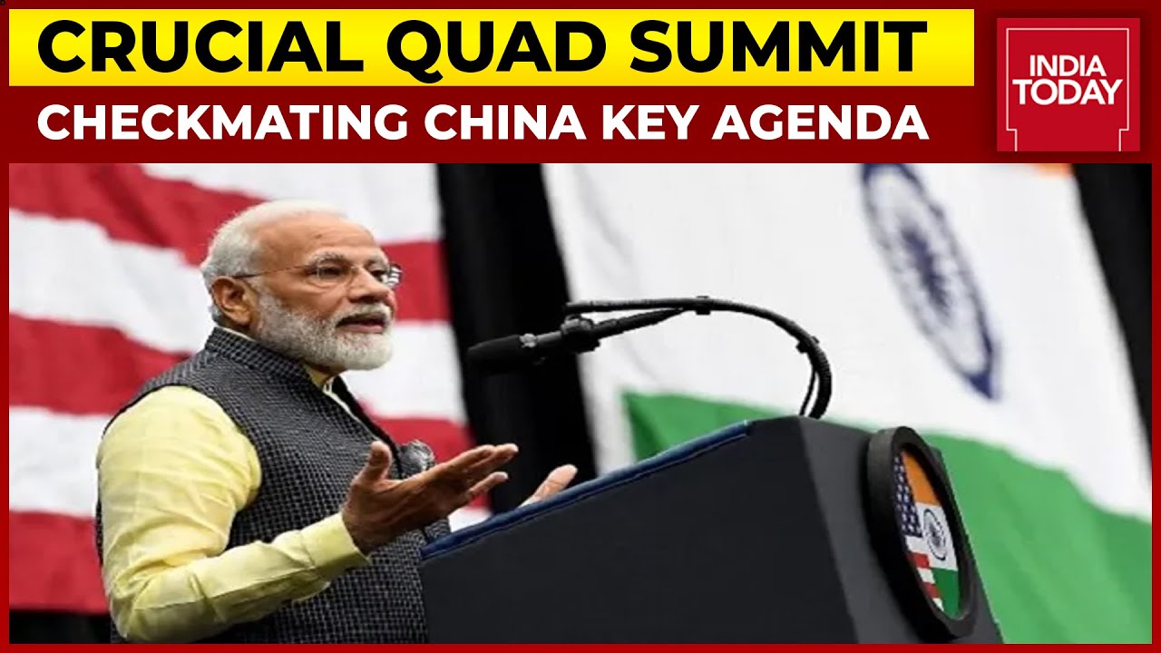Crucial Quad Summit Today; India, Australia, Japan & U.S. To Chalk Out Strategies To Take On China