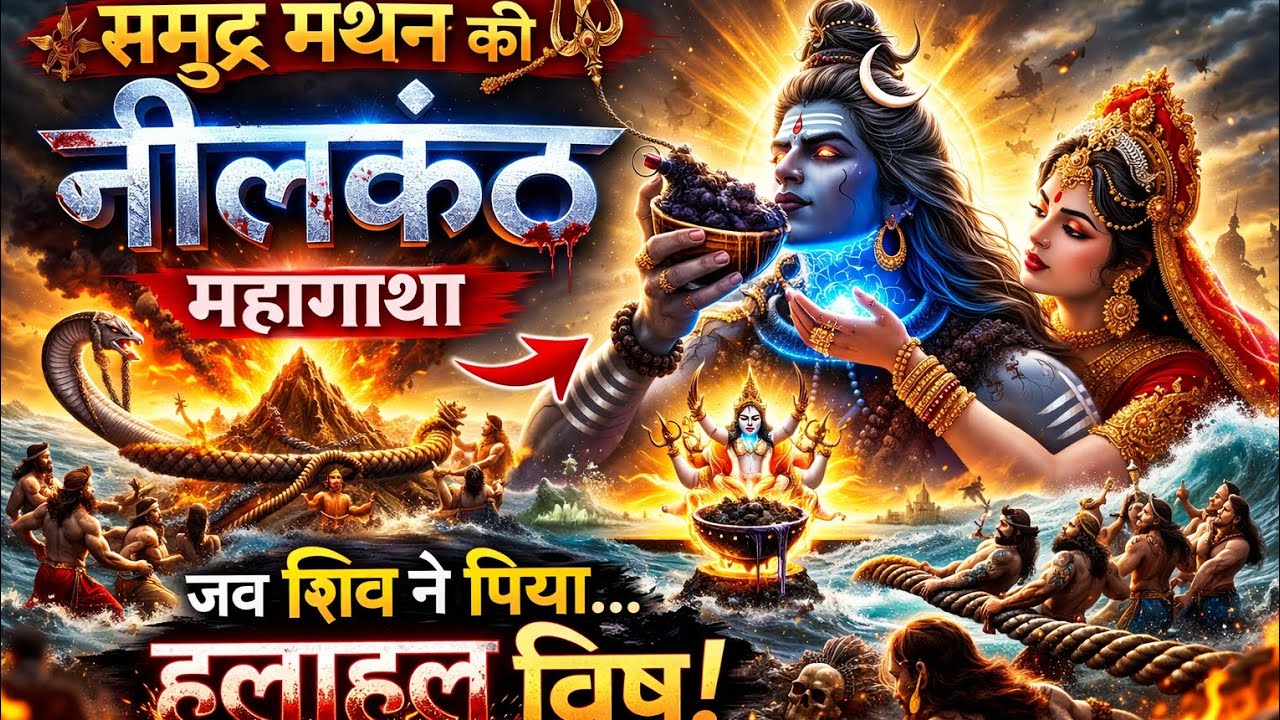 हर हर महादेव-समुद्रमंथन Har Har Mahadev-Samudra Manthan #sanatandharma #lordshiva #mahadev