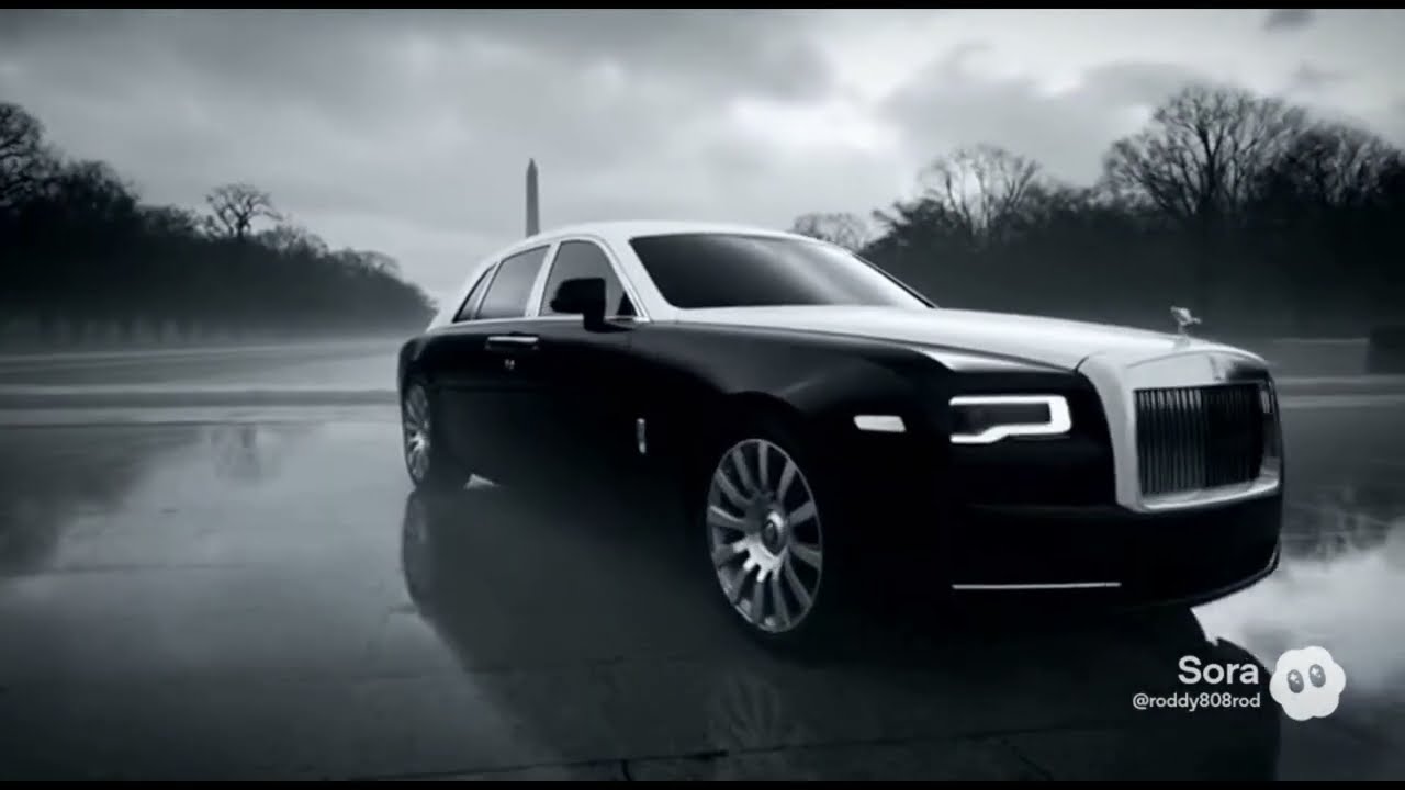 White & Black Rolls-Royce | Silent Power, Timeless Luxury