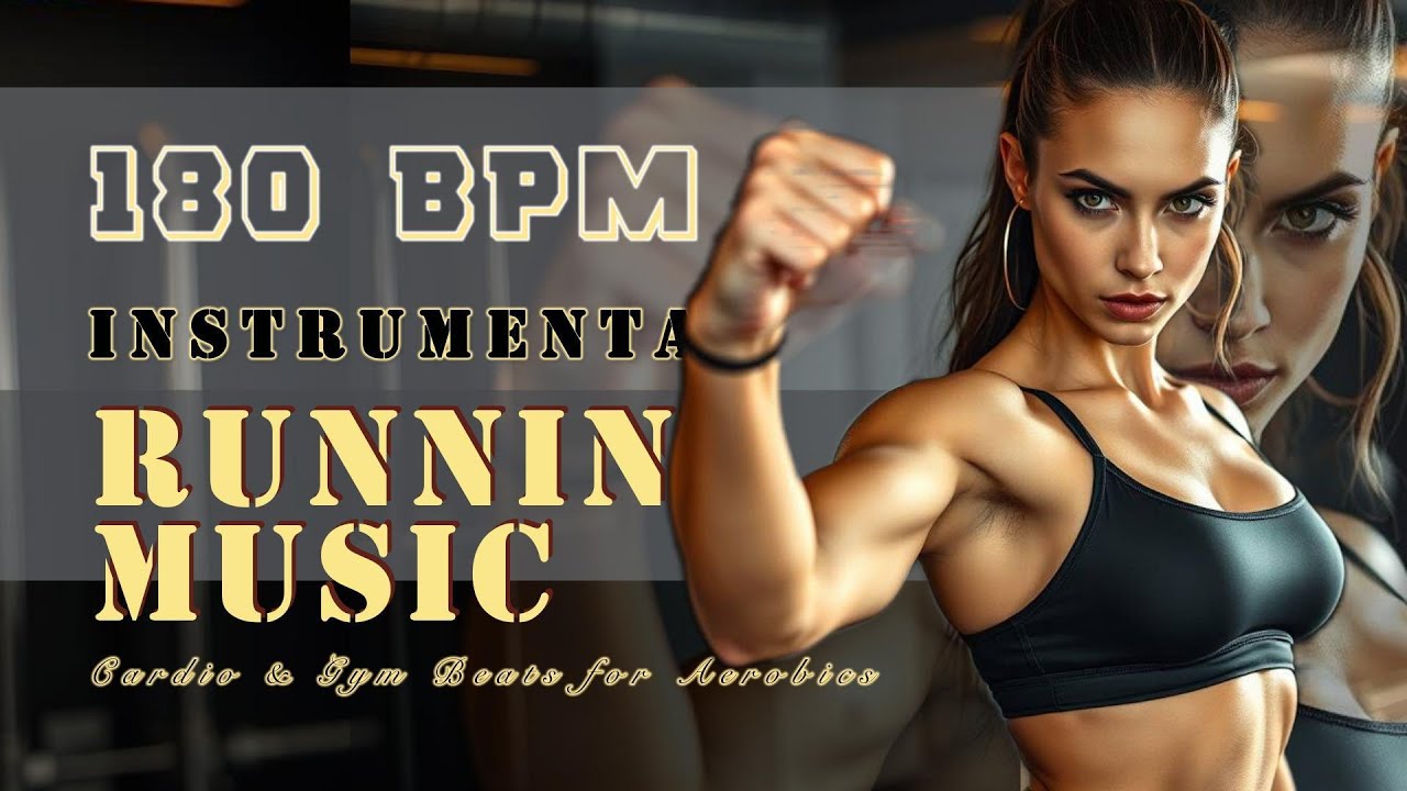 🎧🔥180 BPM—Instrumental, Jogging, Long-distance running, marathon, and maintaining a steady pace🏃‍♂️🎶
