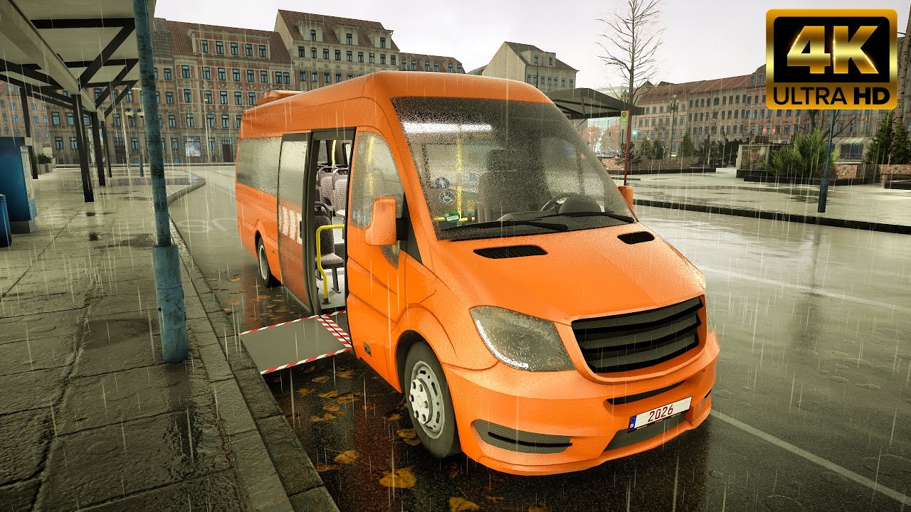 Fernbus Simulator | Mercedes-Benz SPRINTER  | 4K Ultra HD |  GAMEPLAY !