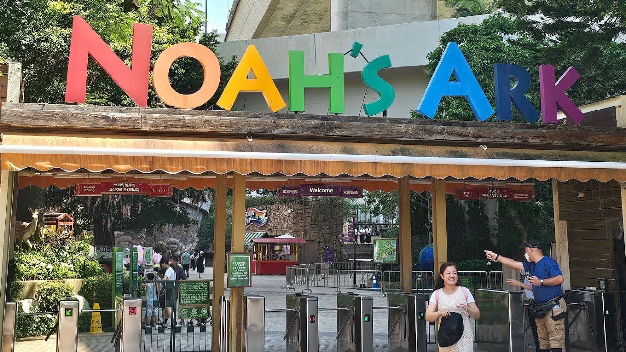 Exploring Noah's Ark at Ma Wan Park, Hongkong Island - A magical family adventure 👨‍👩‍👧‍👧 挪亞方舟