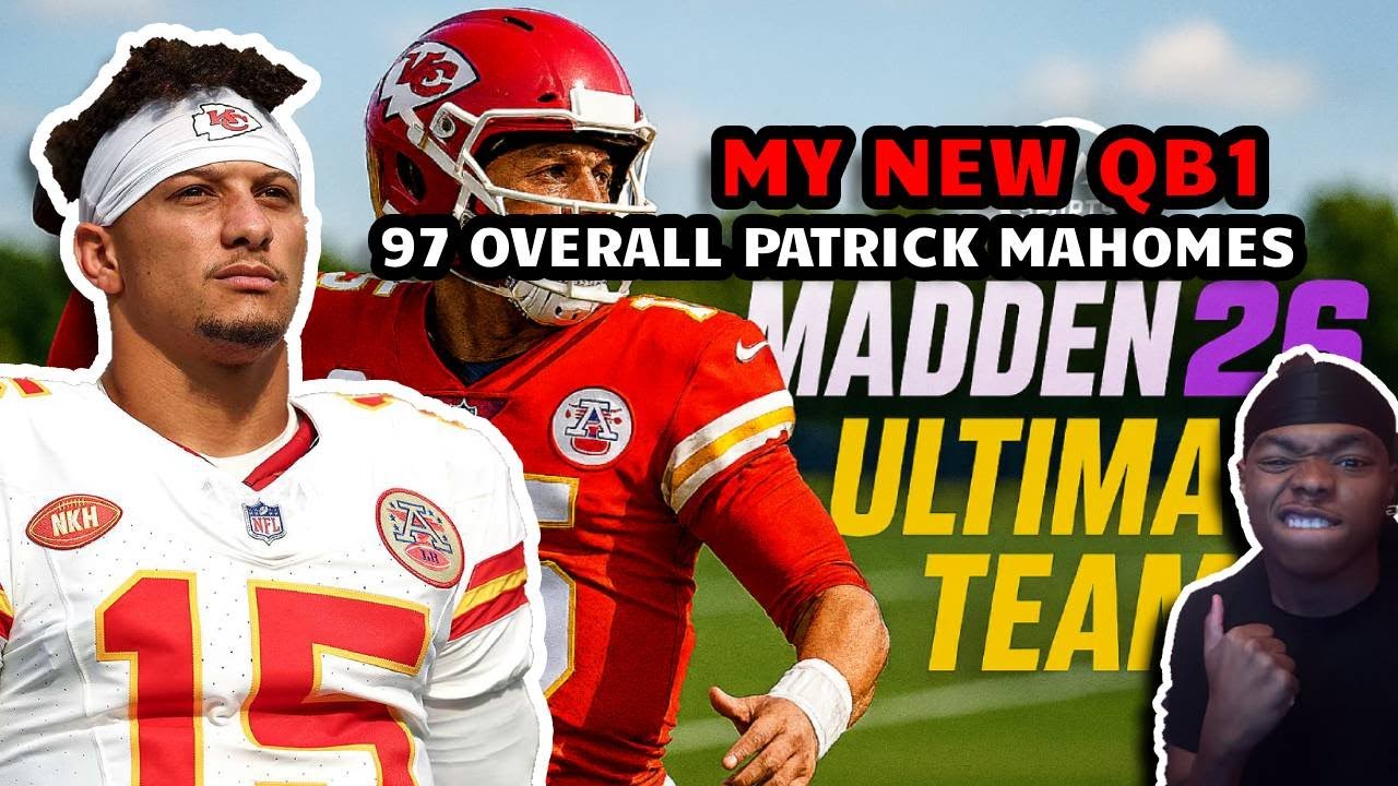 SO I GOT A 97 OVERALL PATRICK MAHOMES AND HE IS SUPER GOOD... (Madden 26) #gg3squad #madden26