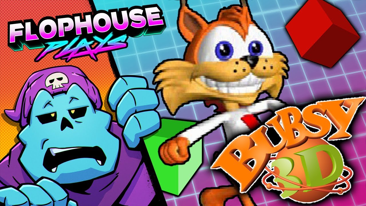 Ладно, ладно, посмотрим, как долго я смогу выдержать Bubsy 3D.