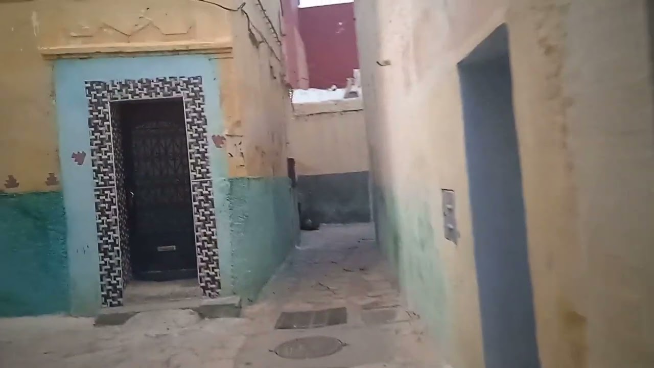 بجعد، ابي الجعد، BEJAAD, BOUJAAD ازقة المدينة القديمة.