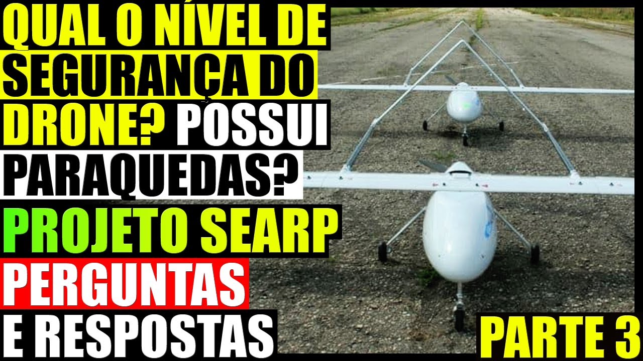 SEARP - Каков уровень безопасности дрона? У вас есть аварийный парашют? | СУБТИТРЫ