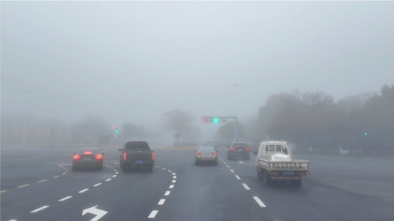 Visibility Zero: The Thickest Fog I’ve Ever Seen | Rural China Drives 4K ASMR