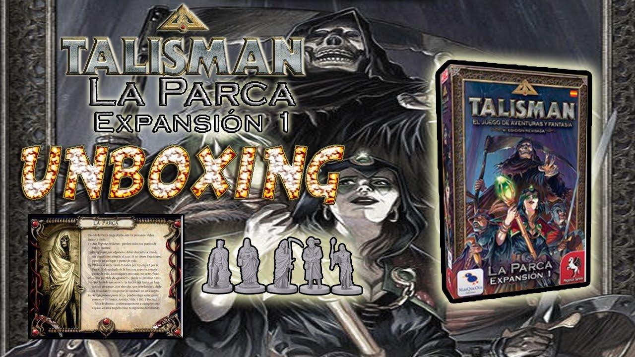 Talismán Expansión La Parca- Unboxing Español- Tu Turno