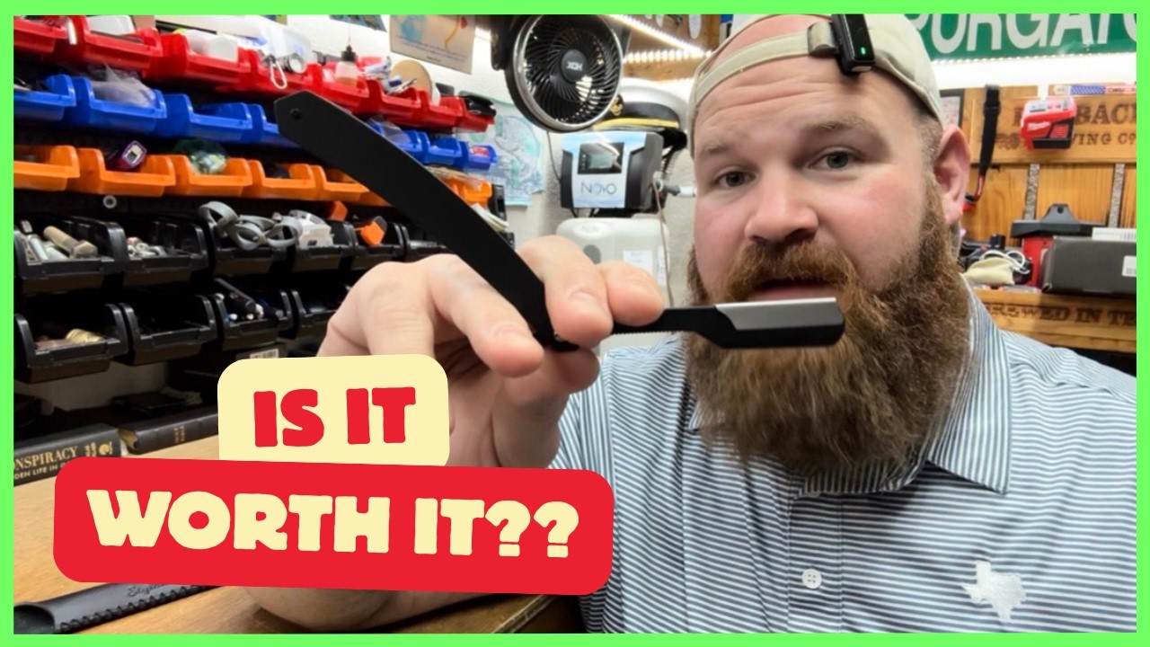 ✂️ Stylonik Straight Edge Razor Review | Classic Shave Test