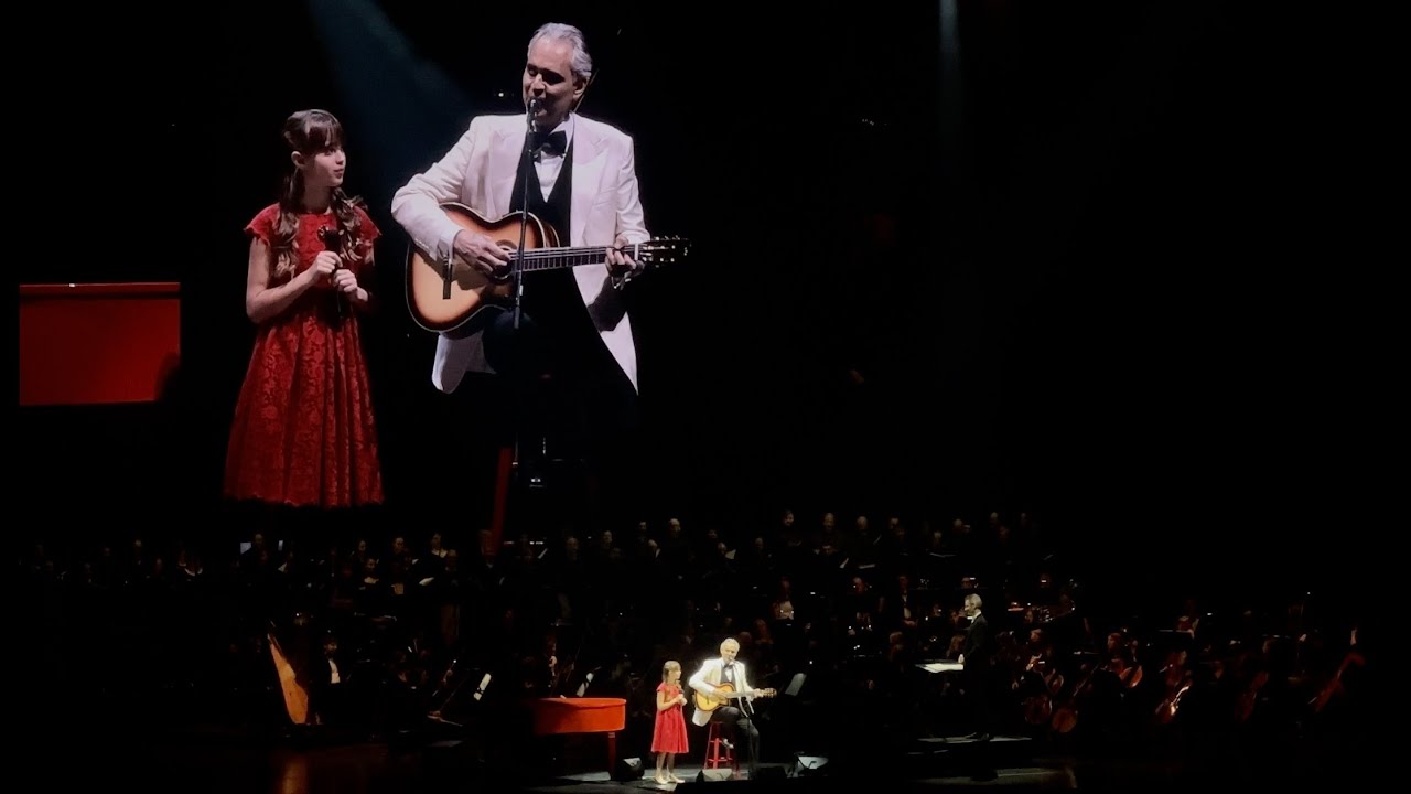 Hallelujah, Andrea Bocelli, Virginia Bocelli, TD Garden, Boston