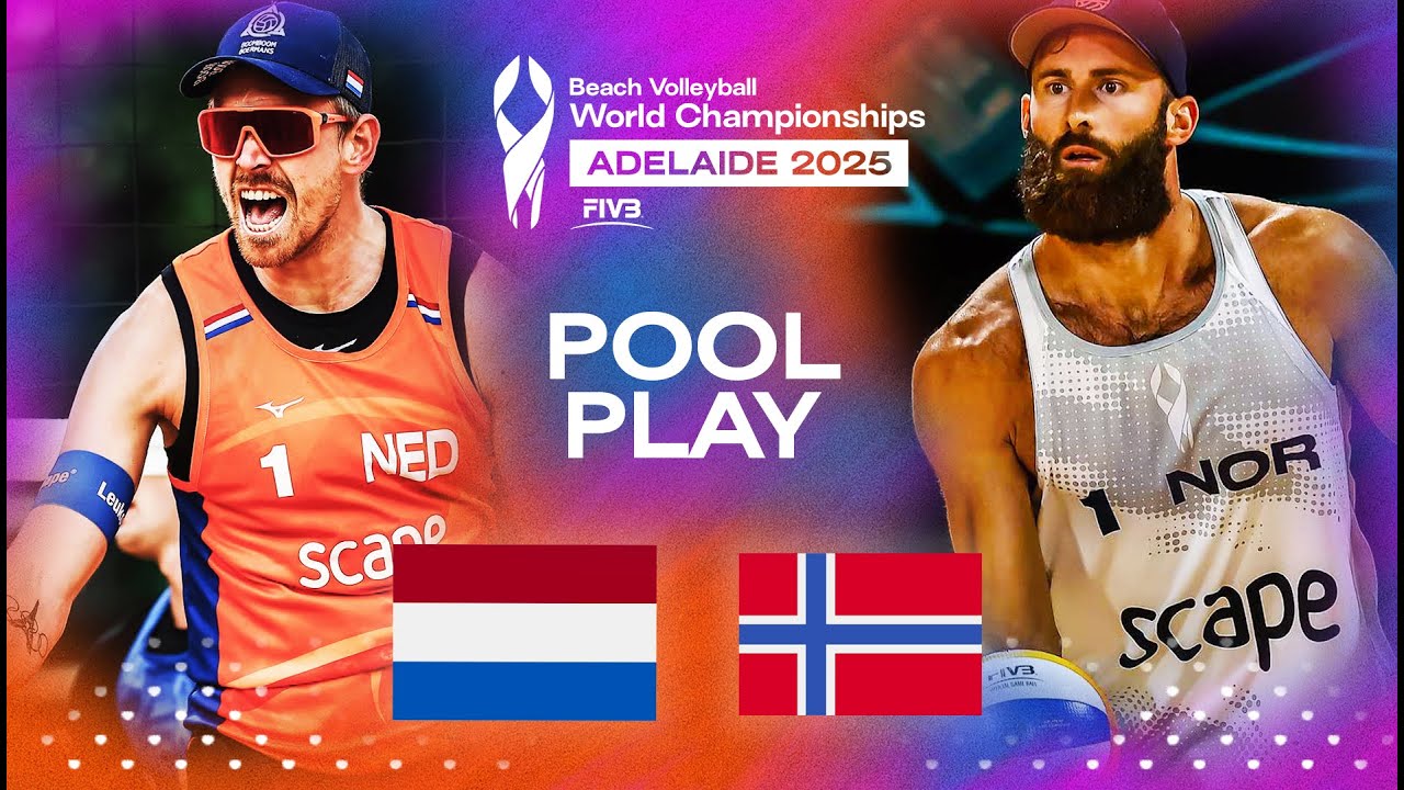 Boermans/de Groot vs. Mol, H./Berntsen - Beach World Championships 2025 | Highlights | Pool Phase
