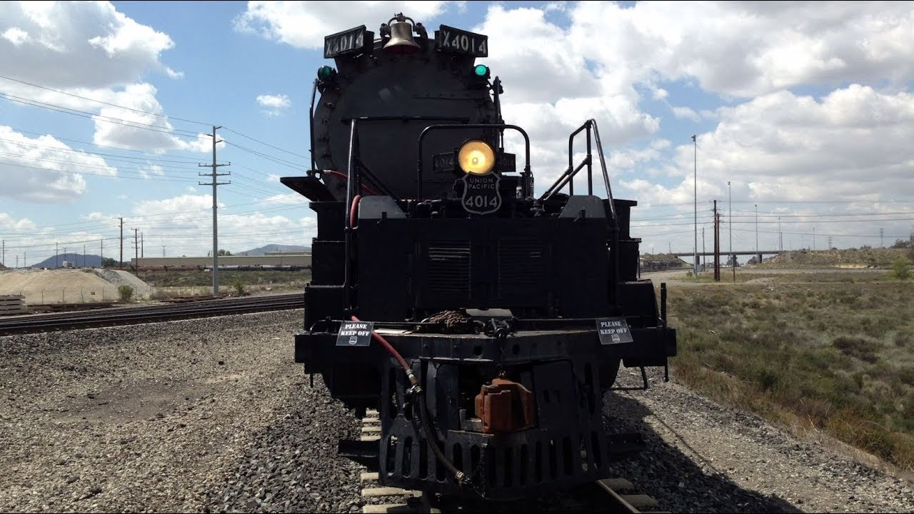 Steam Update: Locomotive No. 4014 Front Engine Walk Along