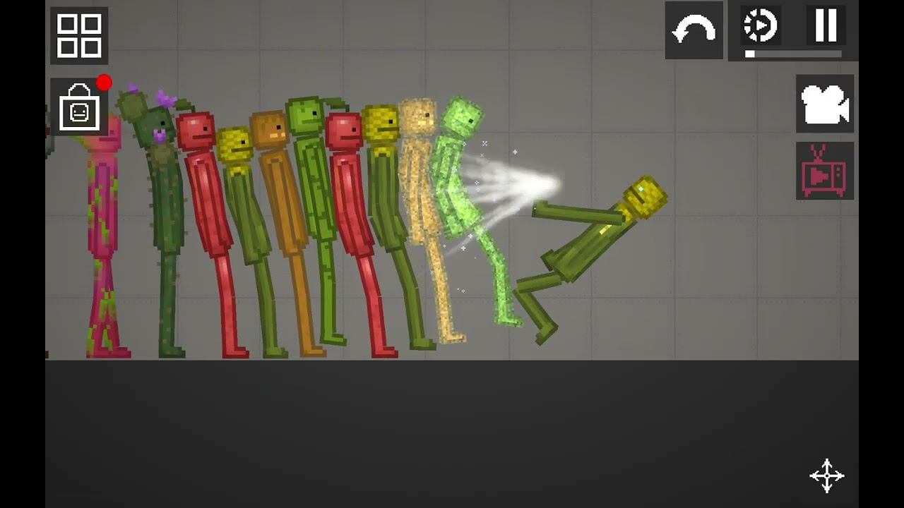 Part 2 zombie apocalypse (melon sandbox)