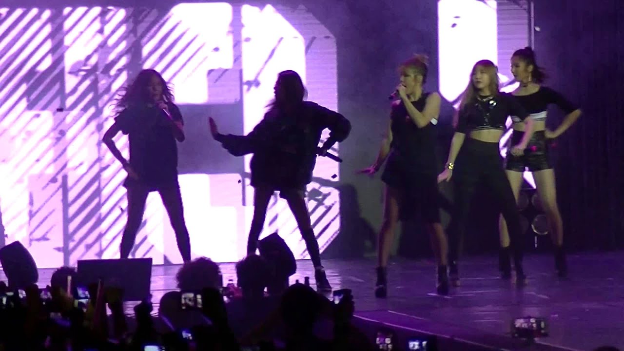 4Minute (포미닛) En Argentina- Intro + Crazy (미쳐)