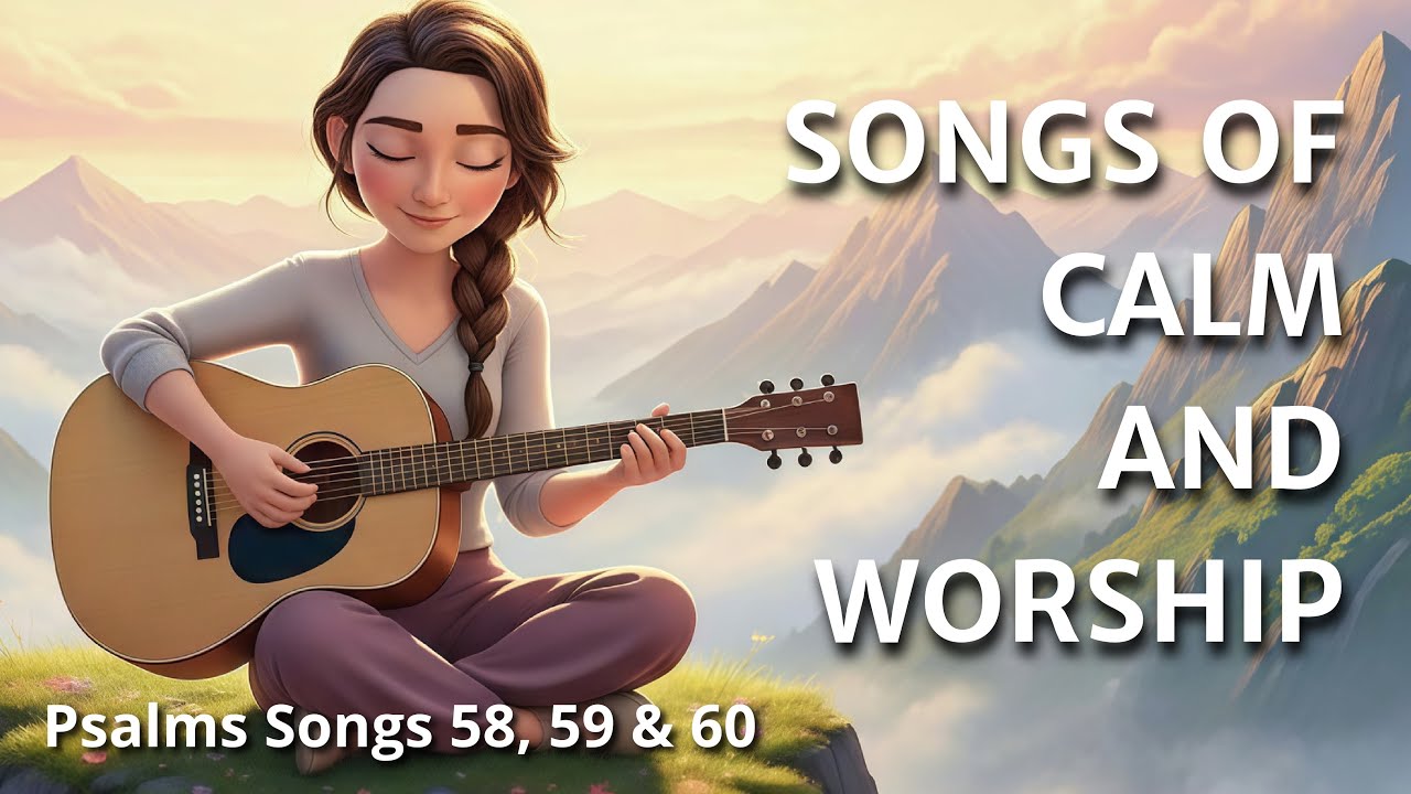 Trusting God in Hard Times – Psalms 58–60 Calm Worship Songs | Peaceful Christian Music