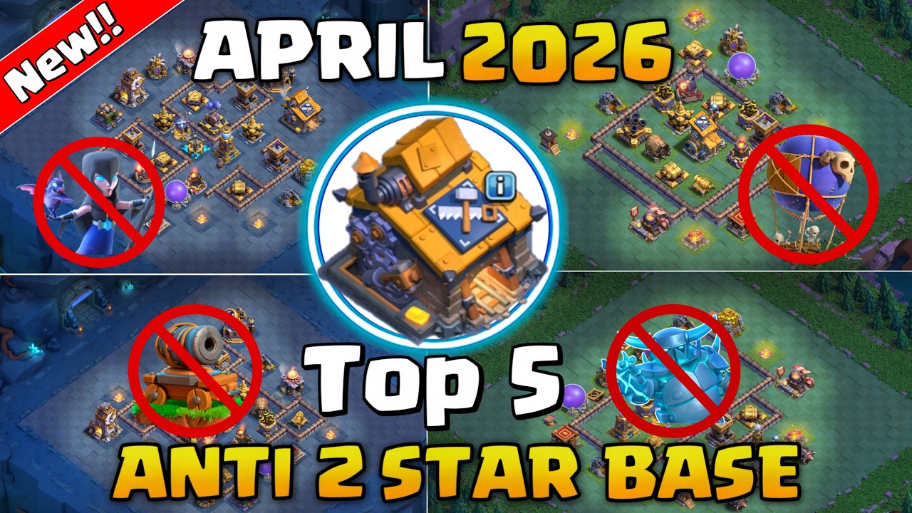 New Best!! Bh10 Base 2026 | Best Builder Hall 10 Trophy Base Copy Link - Clash Of Clans - COC