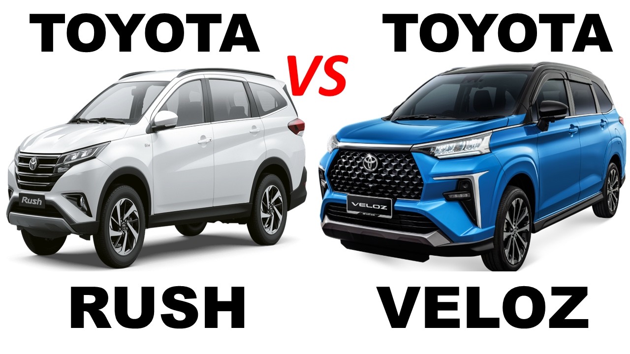 Toyota Rush vs Toyota Veloz | Full Specs Comparison 2026