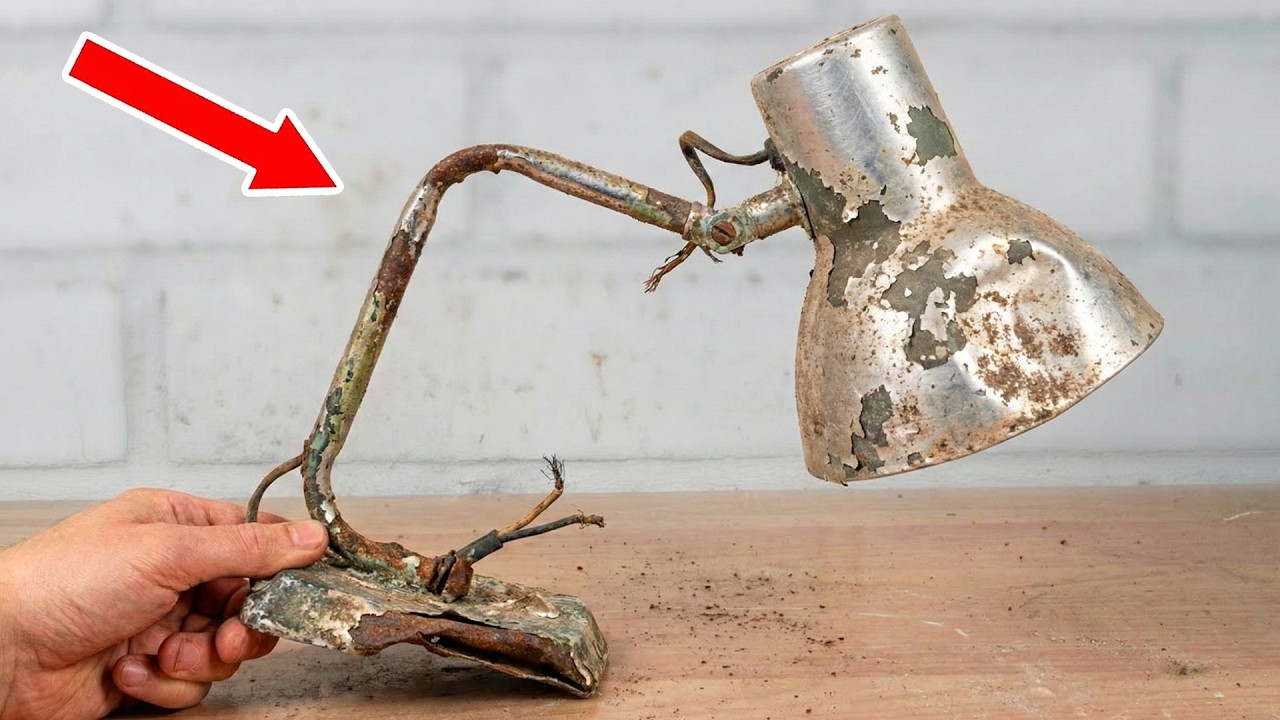 Total Restoration 1950s Rusty Table Fan 48 Hours Work | Restore TV