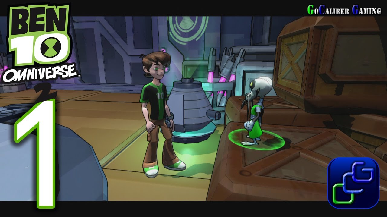 Ben 10 Omniverse 2 Walkthrough - Gameplay Part 1 - Learning the Ropes, Stow Away